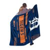 TIGERS OFFICIAL MLB "Digitize" Raschel Throw Blanket; 60" x 80"