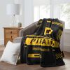 PIRATES OFFICIAL MLB "Digitize" Raschel Throw Blanket; 60" x 80"