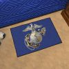 Marines 3D Logo Starter Rug 19"x30"